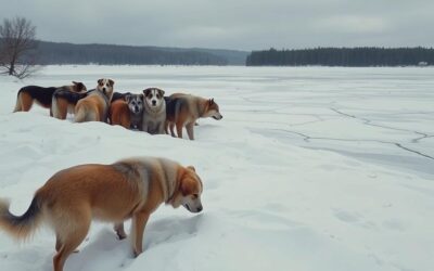 Choroby psov spôsobené zimou