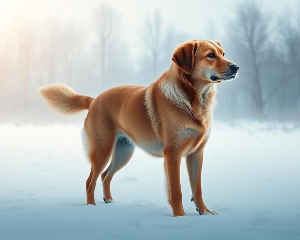 pes spaľovanie tukov v zime