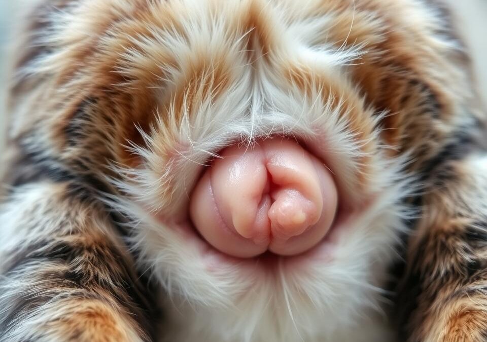 Pupočná prietrž u mačky – Všetko, čo o tom potrebuješ vedieť!
