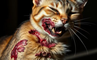 Mačací blog 23 Rany z bitiek u nekastrovaných kocúrov – Všetko, čo o tom potrebuješ vedieť!