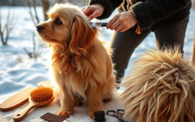 Blog 22 Ako sa starať o dlhú srsť psa počas zimy?