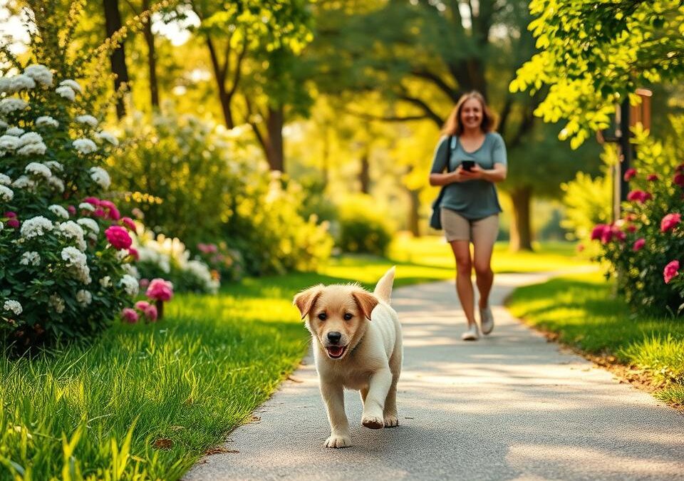 Šteniatko a denná prechádzka – kedy, koľko a ako?