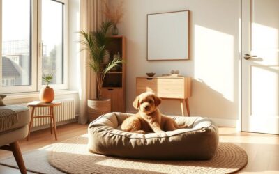 Ktoré miesto v byte je najlepšie pre pelech šteniatka?