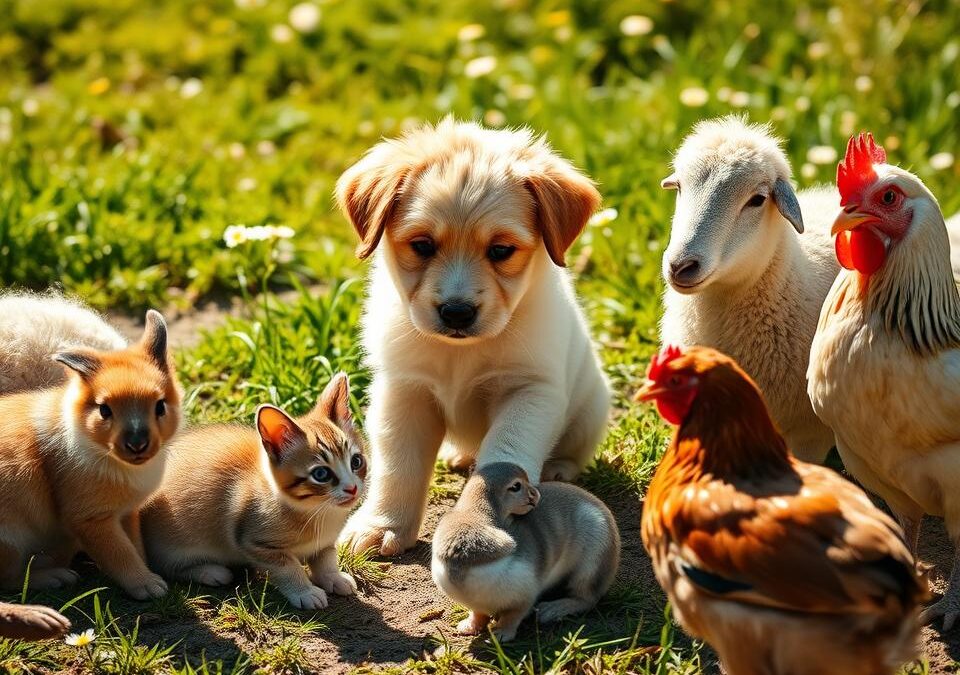 Správanie šteniatka s inými zvieratami