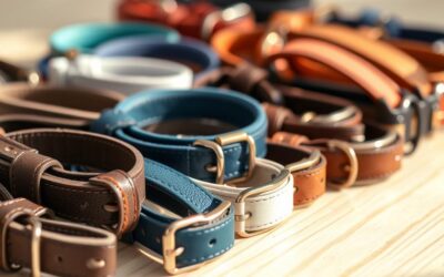 Výber obojku pre šteniatko – veľkosť a materiál