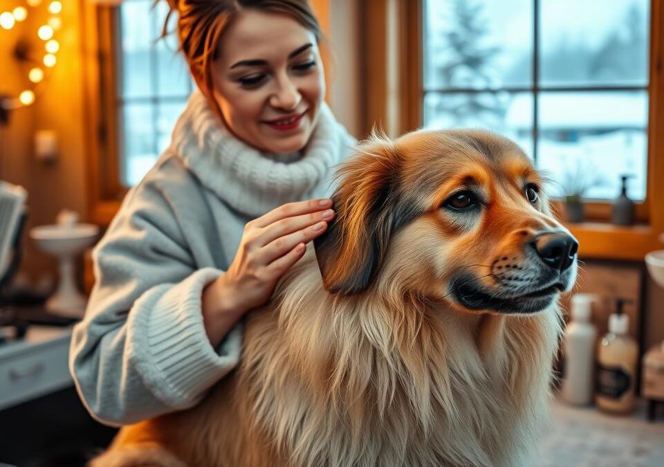 Zimná starostlivosť o pokožku psov – ako chrániť srsť a kožu?