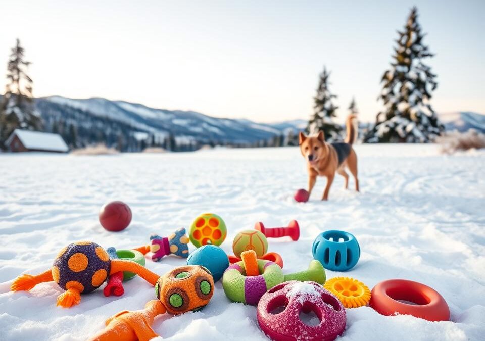 Hračky pre psa na snehu – tieto sú najvhodnejšie