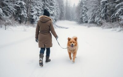 Blog 21 Ako vybrať miesto na zimnú prechádzku so psom?