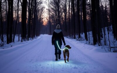 Blog 19 Prečo je reflexné vodítko dobrou voľbou na zimné prechádzky?