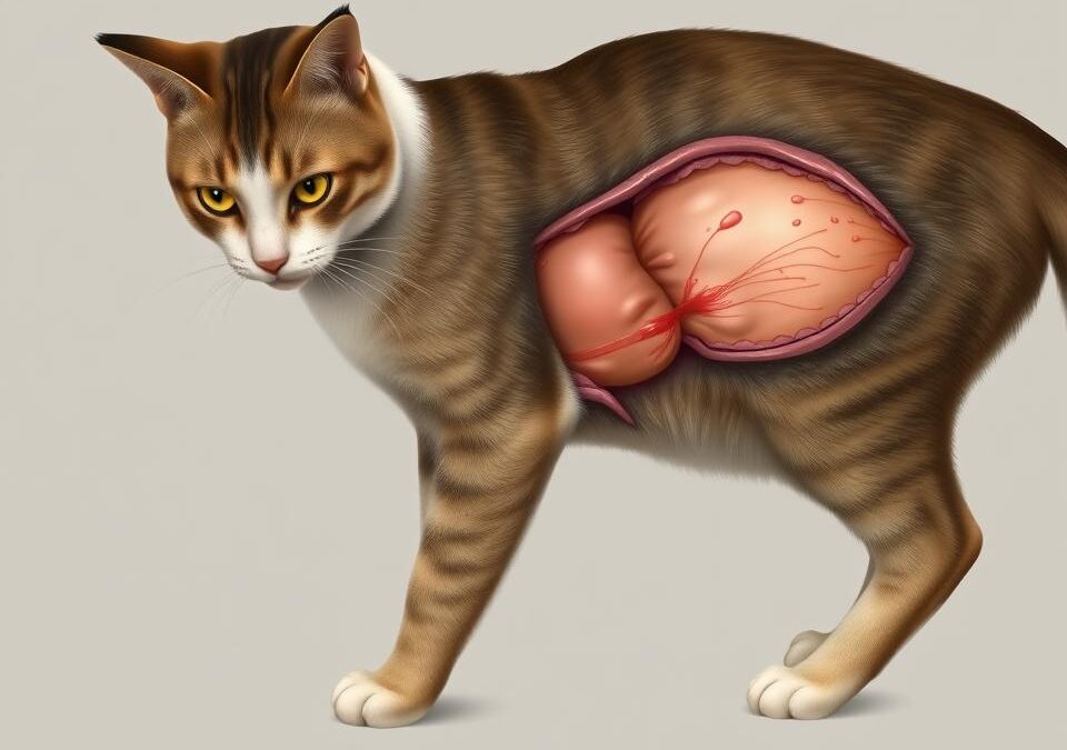 Zápal maternice u mačky – Všetko, čo o tom potrebuješ vedieť!