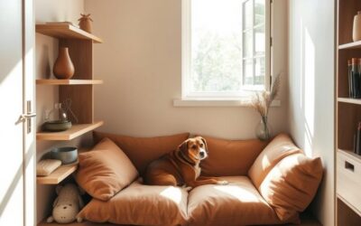Teplý kútik pre psa v byte – jednoduché riešenia
