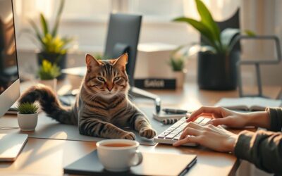 Mačací blog 16 Zlepšenie nálady v práci s mačkou – Všetko, čo o tom musíš vedieť!