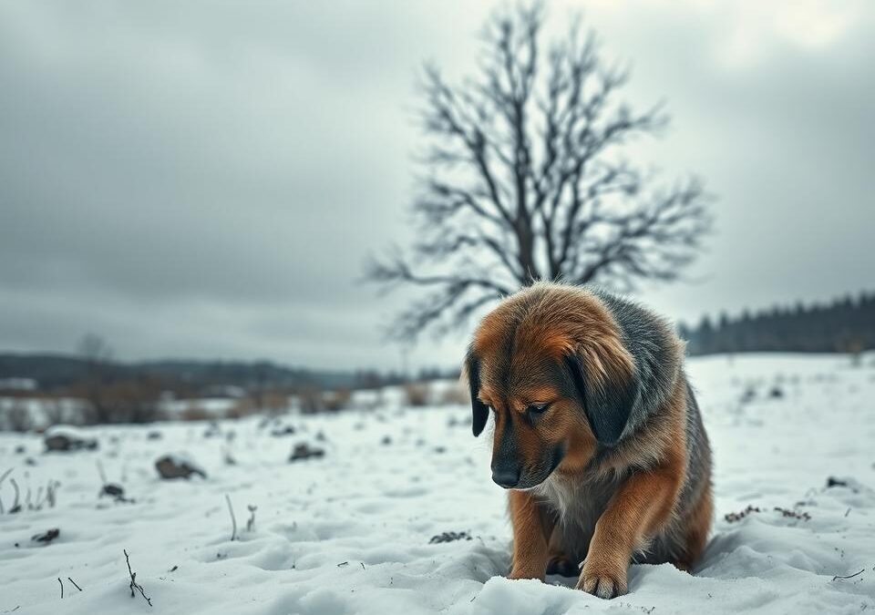 Nálada psa a chlad – ako ho ovplyvňuje?
