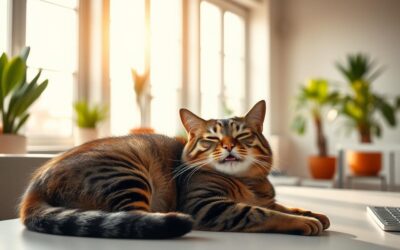 Mačací blog 20 Znižovanie stresu v práci s mačkou – Všetko, čo o tom musíš vedieť!