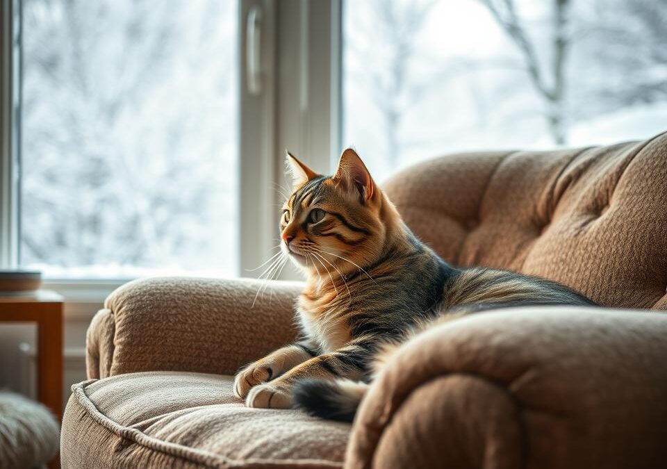 Zimné alergie u mačiek – existujú naozaj?