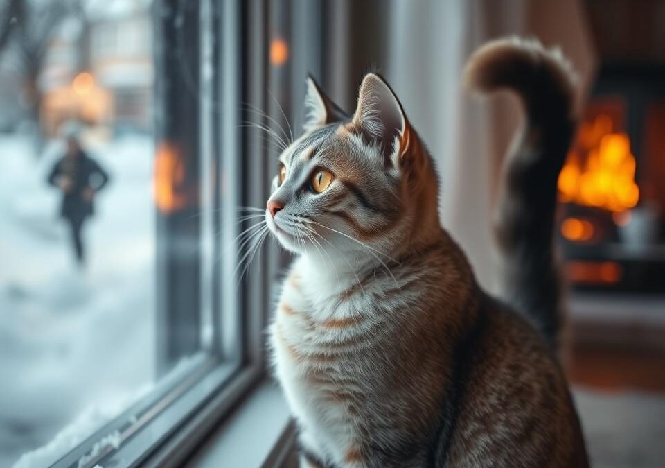 Prečo mačka v zime viac je?
