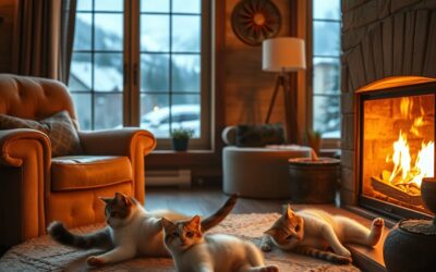 Mačky a krb – čo by si mal vedieť?