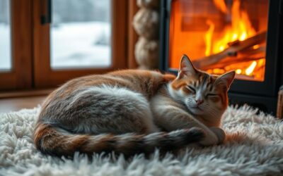 Mačací blog 24 Denná aktivita mačky v zime – čo je normálne?