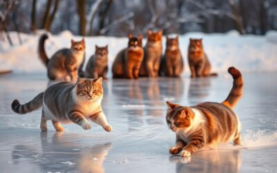 Zimné pĺznutie mačiek – je to normálne?