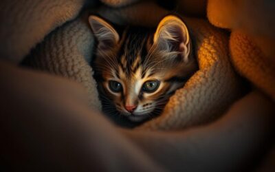 Prečo sa tvoja mačka skrýva počas chladných dní?