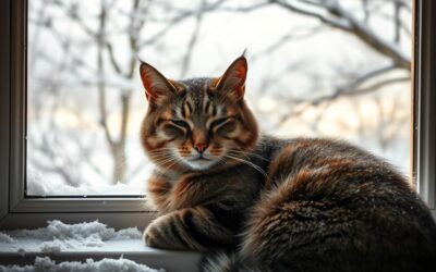 Mačací blog 24 Mačky a zimná nálada – ovplyvňuje ich to?