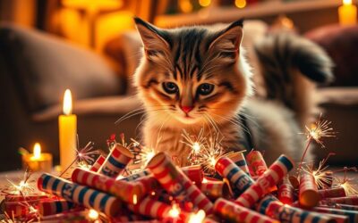 Mačací blog 17 Mačka a silvestrovské petardy