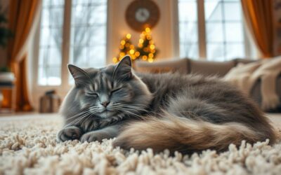 Mačka a koberec – zimné pohodlie alebo stres?