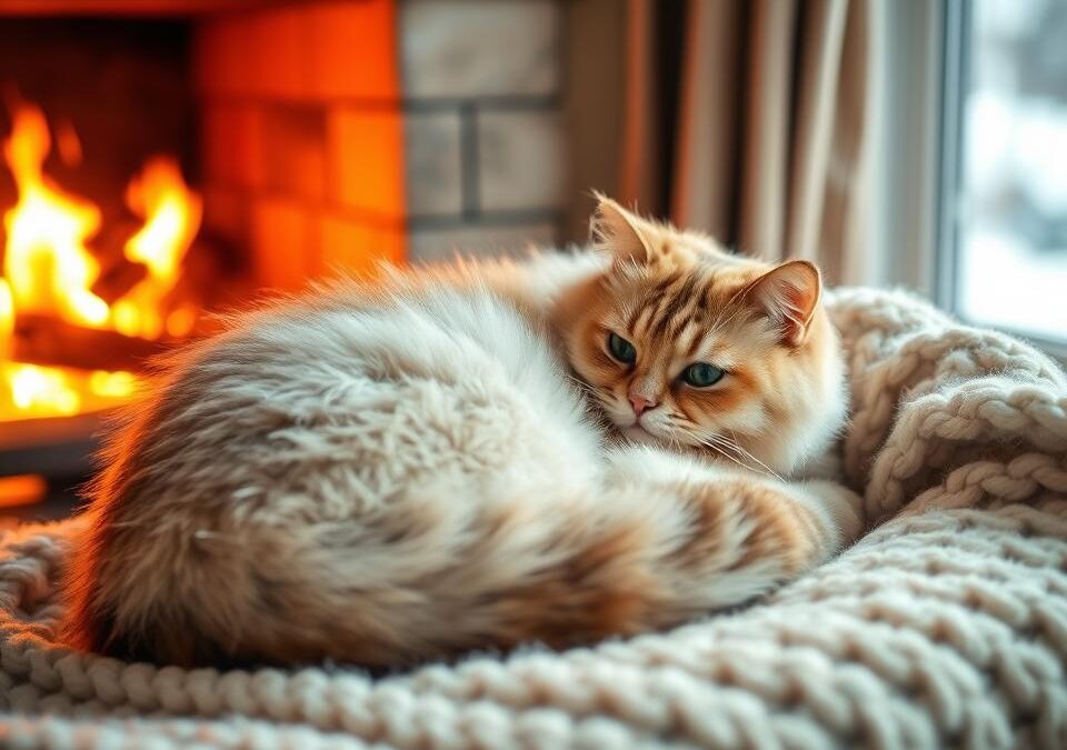 Prečo mačka priberá v zime?