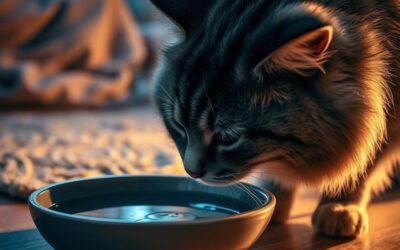 Príjem vody u mačky v zime – na čo si dať pozor?