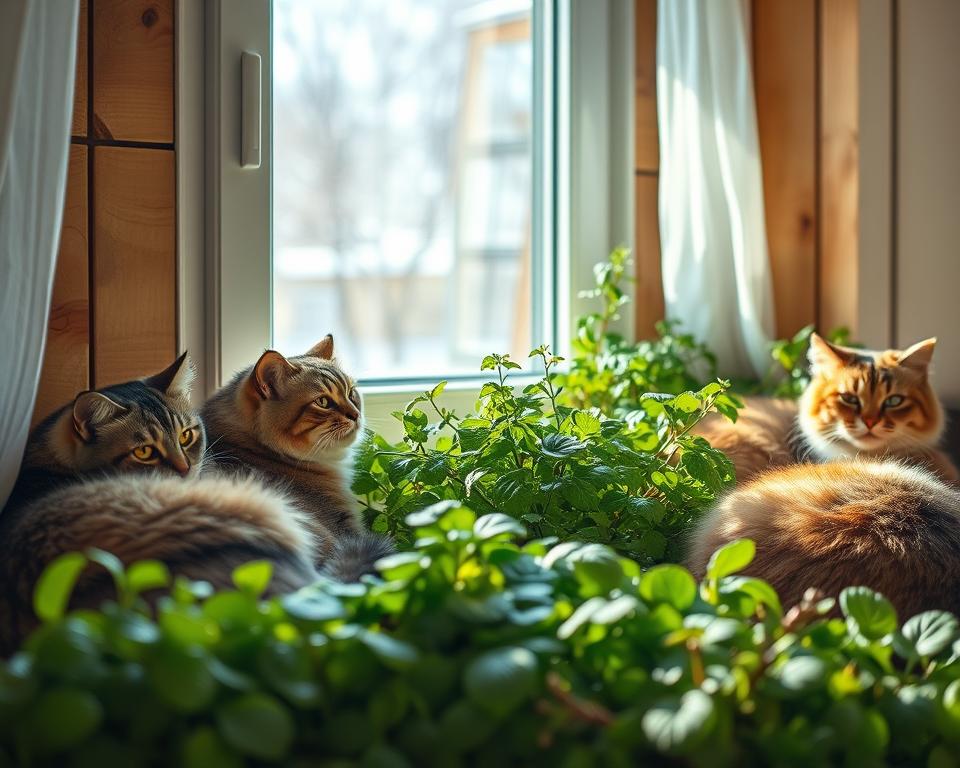 Prírodné vitamíny pre mačku v zime