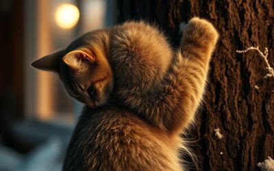 Prečo sa mačka viac škriabe v zime?