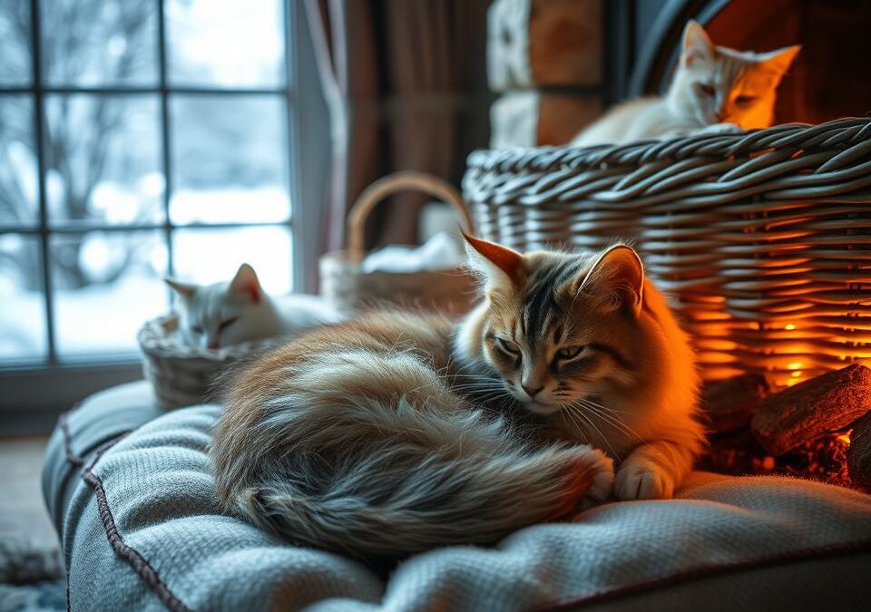 Mačky a kratšie dni – zmena správania