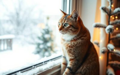 Mačací blog 18 Správanie mačiek počas sviatočného obdobia