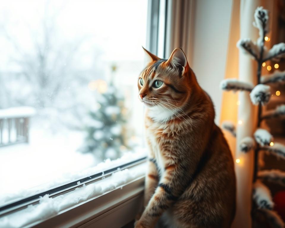 Spravanie-macky-na-konci-roka-v-zime Správanie mačky na konci roka v zime