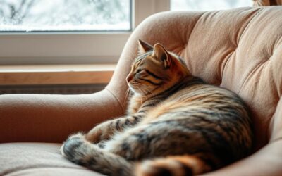 Zimný chlad a staršie mačky – osobitná starostlivosť