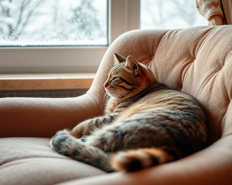 Starostlivost-o-starsiu-macku-v-zime Starostlivosť o staršiu mačku v zime
