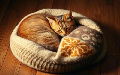 Mačka a studená podlaha – tipy na teplé miesto na ležanie