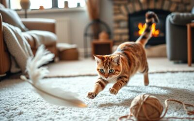 Ako udržať mačku aktívnu v zime?