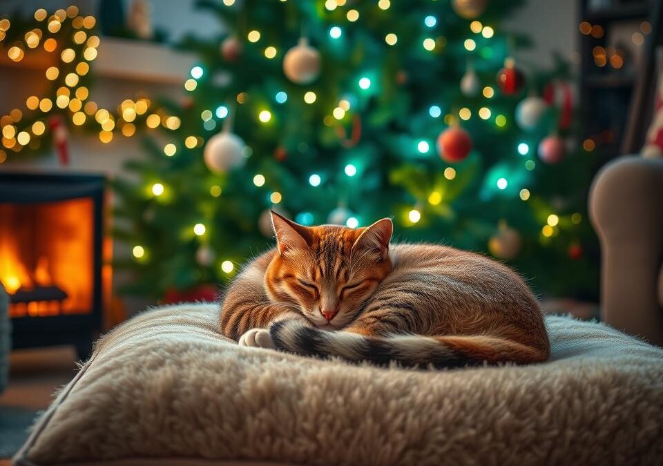 Mačka počas Vianoc – ako nenarušiť sviatočnú pohodu
