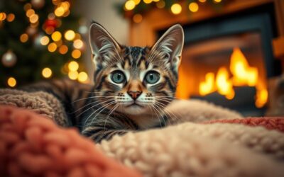 Mačka na vianočnej pohľadnici – ako ju odfotiť?