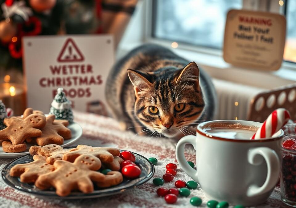 Čo NEdávať mačke na Vianoce?