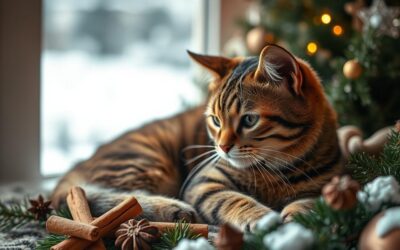 Mačky a vianočné vône – čomu sa vyhnúť?