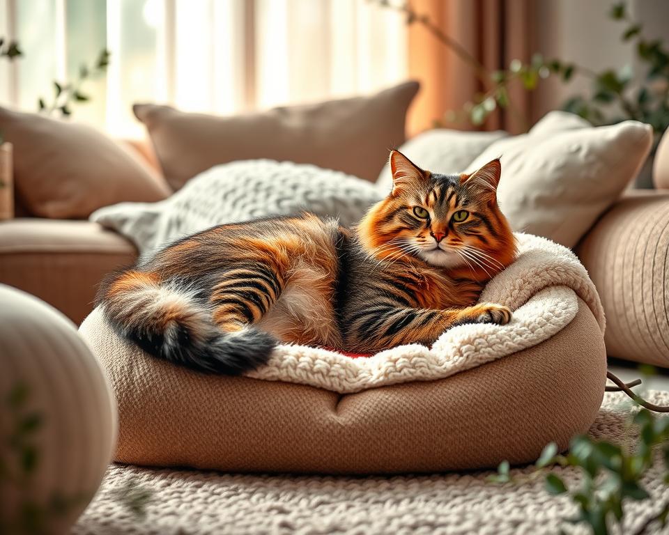 Vyhrievaci-vankus-pre-macku-v-zime Vyhrievací vankúš pre mačku v zime