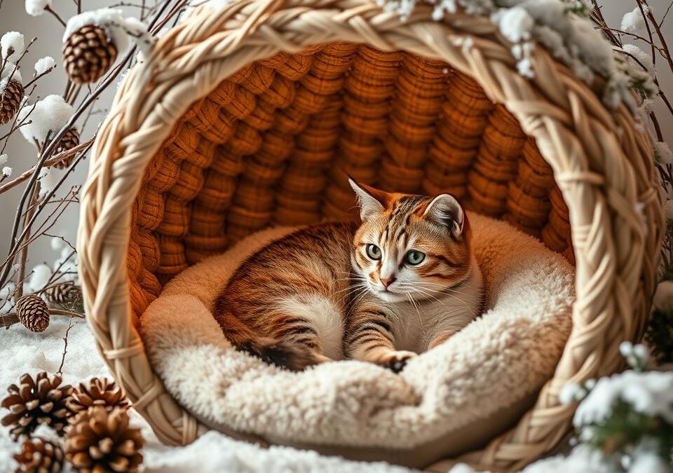 Ako vyrobiť zimný úkryt pre svoju mačku?