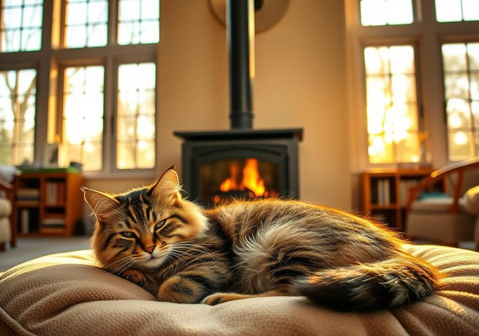 Mačky a kúrenie – nebezpečenstvo alebo pohodlie?