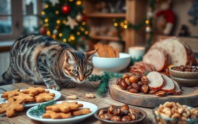 Mačka a vianočné jedlá – čo môže a čo nie?
