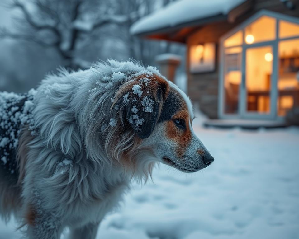 Zimné príznaky, ktoré si vyžadujú veterinára