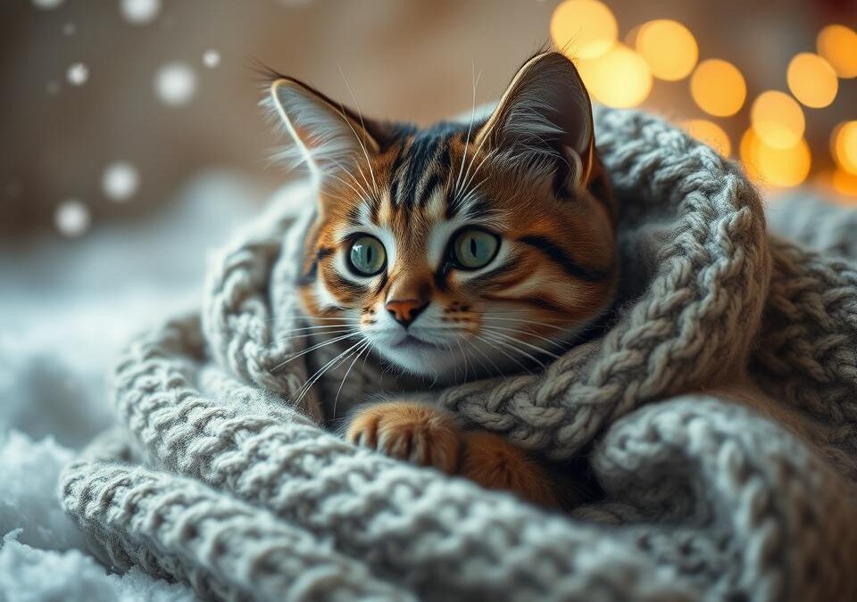 Mačky a zimné vône – čo majú rady a čo nie?