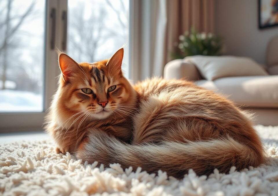 Mačka v zime – doma alebo vonku?
