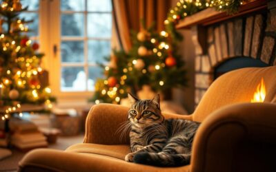 Ako sa pripraviť na sviatočné obdobie s mačkou?